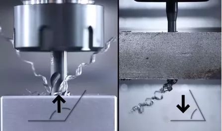 What can taps?do and what are the 3 common chip flute types of taps? 6