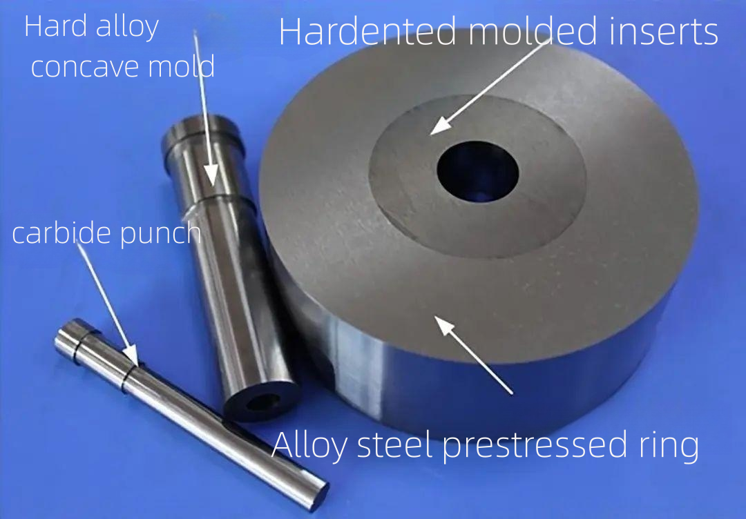 Figure 4 carbide extrusion die parts