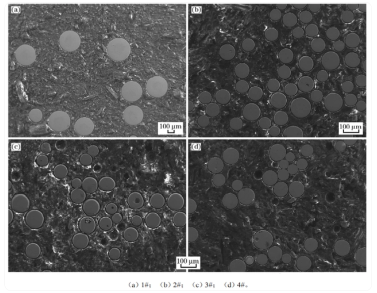 Cross-sectional Photos of Spherical Cast Tungsten Carbide Powder